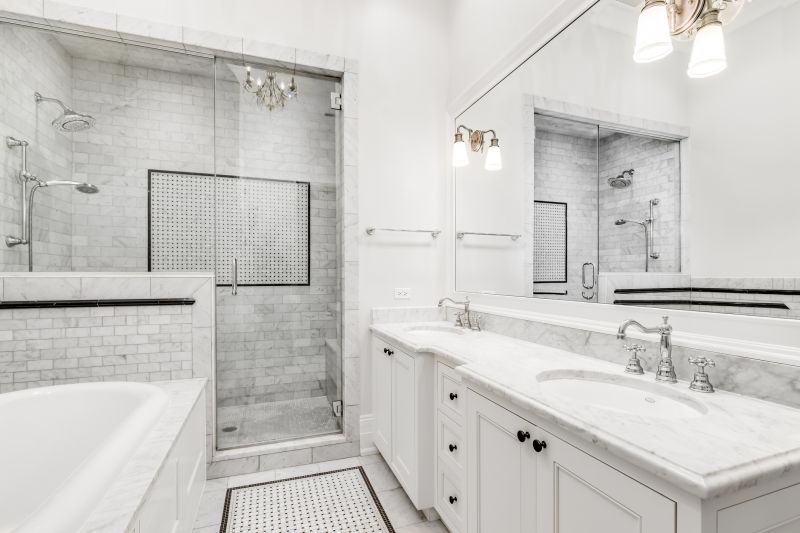 Wide Shower Spaces