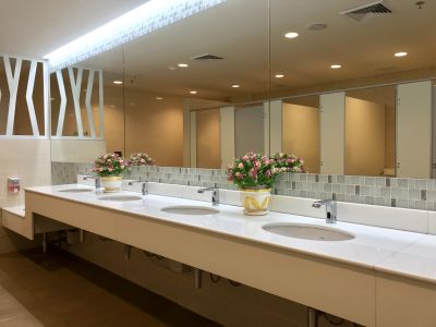 Floating Vanity and Wall-Mounted Fixtures